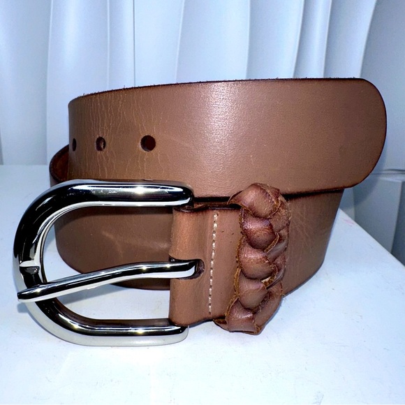 Ann Taylor LOFT Genuine Leather Belt - Picture 1 of 3